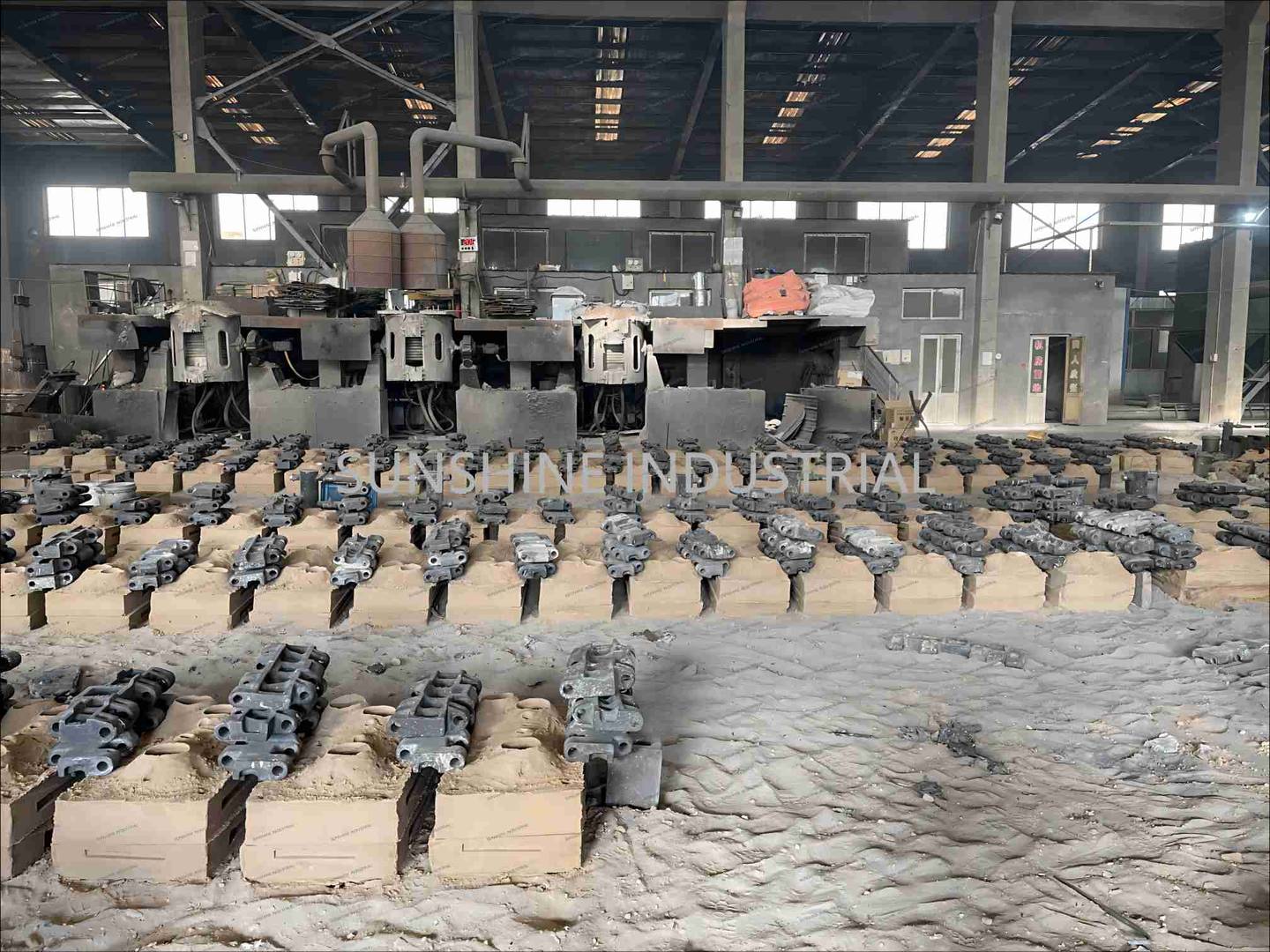 Steel casting and iron casting