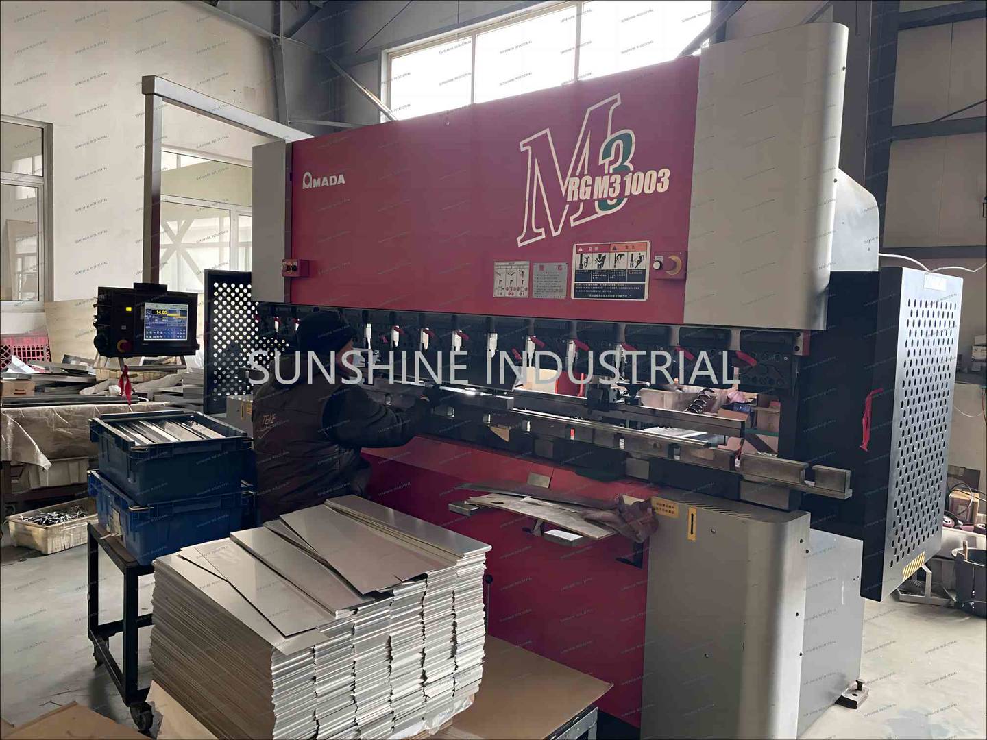 Stamping sheet metal